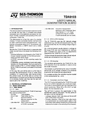 DataSheet TDA9103 pdf